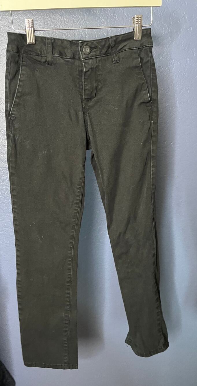 RSQ Chino London Skinny Stretch Pants Black Kids Size 12